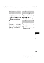 Preview for 33 page of Sony MHC-GSX100W - Mini Hi-fi Component System Operating Instructions Manual