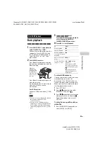 Preview for 25 page of Sony MHC-GT3D Operating Instructions Manual