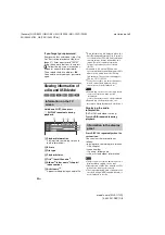 Preview for 32 page of Sony MHC-GT3D Operating Instructions Manual