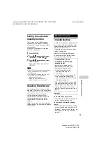 Preview for 51 page of Sony MHC-GT3D Operating Instructions Manual