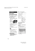 Предварительный просмотр 26 страницы Sony MHC-GT4D Operating Instructions Manual