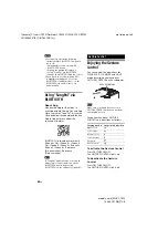 Preview for 44 page of Sony MHC-GT4D Operating Instructions Manual