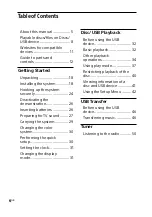 Preview for 6 page of Sony MHC-GT5D Operating Instructions Manual