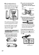 Предварительный просмотр 20 страницы Sony MHC-GT5D Operating Instructions Manual