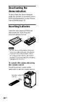 Preview for 26 page of Sony MHC-GT5D Operating Instructions Manual