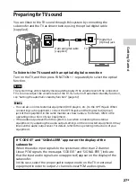 Предварительный просмотр 27 страницы Sony MHC-GT5D Operating Instructions Manual