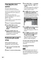 Preview for 30 page of Sony MHC-GT5D Operating Instructions Manual
