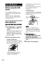 Preview for 32 page of Sony MHC-GT5D Operating Instructions Manual