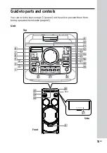 Preview for 13 page of Sony MHC-GT7DW Operating Instructions Manual