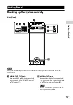 Предварительный просмотр 19 страницы Sony MHC-GT7DW Operating Instructions Manual