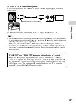 Preview for 23 page of Sony MHC-GT7DW Operating Instructions Manual