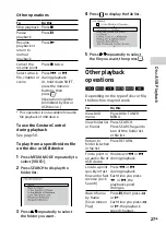 Preview for 27 page of Sony MHC-GT7DW Operating Instructions Manual