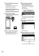 Preview for 46 page of Sony MHC-GT7DW Operating Instructions Manual