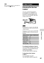 Preview for 49 page of Sony MHC-GT7DW Operating Instructions Manual