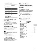 Preview for 51 page of Sony MHC-GT7DW Operating Instructions Manual