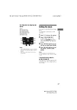 Preview for 17 page of Sony MHC-GTR33 Operating Instructions Manual