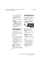 Предварительный просмотр 16 страницы Sony MHC-GTR333 Operating Instructions Manual