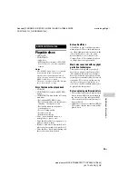 Preview for 25 page of Sony MHC-GTR333 Operating Instructions Manual