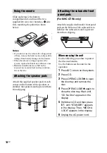 Предварительный просмотр 14 страницы Sony MHC-GTR6 Operating Instructions Manual