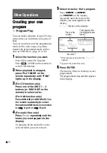 Предварительный просмотр 36 страницы Sony MHC-GTR6 Operating Instructions Manual