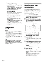 Preview for 40 page of Sony MHC-GTR6 Operating Instructions Manual