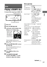 Предварительный просмотр 17 страницы Sony MHC-GTX66 Operating Instructions Manual