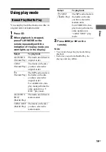 Preview for 19 page of Sony MHC-GTX66 Operating Instructions Manual