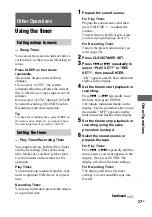 Preview for 37 page of Sony MHC-GTX66 Operating Instructions Manual