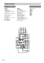 Предварительный просмотр 6 страницы Sony MHC-GX20 - Mini Stereo Operating Instructions Manual