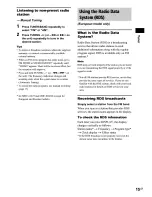 Preview for 15 page of Sony MHC-GX25 - Stereo Mini System Operating Instructions Manual