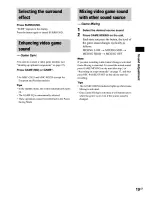 Preview for 19 page of Sony MHC-GX25 - Stereo Mini System Operating Instructions Manual