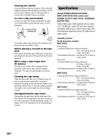 Preview for 30 page of Sony MHC-GX25 - Stereo Mini System Operating Instructions Manual