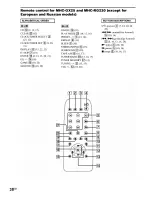 Preview for 38 page of Sony MHC-GX25 - Stereo Mini System Operating Instructions Manual