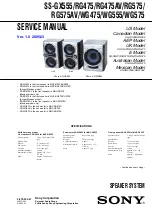 Предварительный просмотр 129 страницы Sony MHC-GX355 - Mini Hi Fi Component System Service Manual