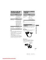 Preview for 29 page of Sony MHC-GX8800 - Mini Stereo System Operating Instructions Manual