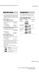 Предварительный просмотр 5 страницы Sony MHC-GX9000 - Mini Stereo System Operating Instructions Manual