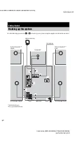 Предварительный просмотр 8 страницы Sony MHC-GX9000 - Mini Stereo System Operating Instructions Manual