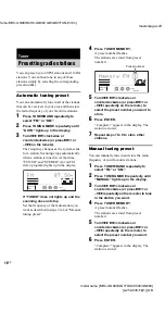 Предварительный просмотр 16 страницы Sony MHC-GX9000 - Mini Stereo System Operating Instructions Manual