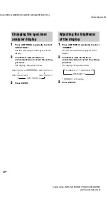 Предварительный просмотр 30 страницы Sony MHC-GX9000 - Mini Stereo System Operating Instructions Manual