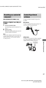 Предварительный просмотр 35 страницы Sony MHC-GX9000 - Mini Stereo System Operating Instructions Manual