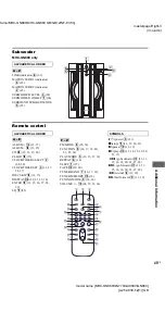 Предварительный просмотр 45 страницы Sony MHC-GX9000 - Mini Stereo System Operating Instructions Manual