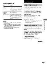 Preview for 51 page of Sony MHC-GX90D - Dvd Shelf System Operating Instructions Manual