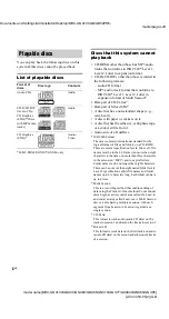 Preview for 6 page of Sony MHC-GX9900 - Mini Hi Fi Component System Operating Instructions Manual