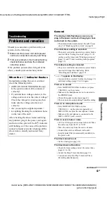 Preview for 43 page of Sony MHC-GX9900 - Mini Hi Fi Component System Operating Instructions Manual