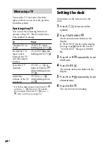 Предварительный просмотр 24 страницы Sony MHC-GZR5D Operating Instructions Manual