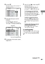 Preview for 35 page of Sony MHC-GZR5D Operating Instructions Manual