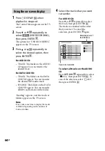 Preview for 64 page of Sony MHC-GZR5D Operating Instructions Manual