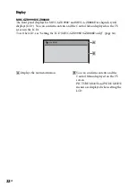 Предварительный просмотр 22 страницы Sony MHC-GZR777D Operating Instruction