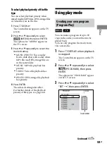 Preview for 53 page of Sony MHC-GZR777D Operating Instruction