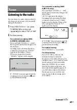 Preview for 67 page of Sony MHC-GZR777D Operating Instruction